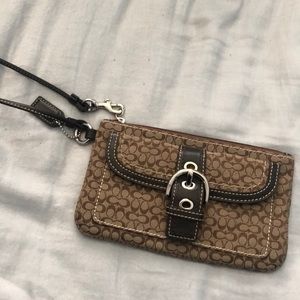 Coach wristlet
